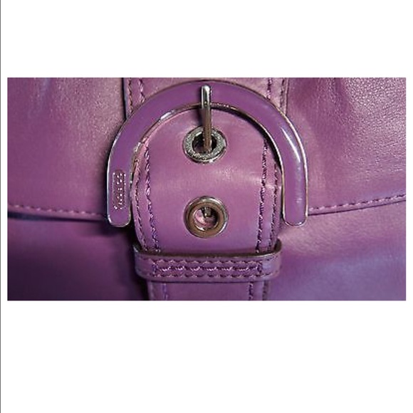Coach Purse F17217 Berry Purple - Picture 6 of 8